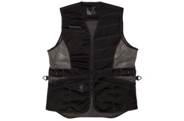 Image of Browning Ace Shooting LH Vest, Black/Black, M, 3050099902