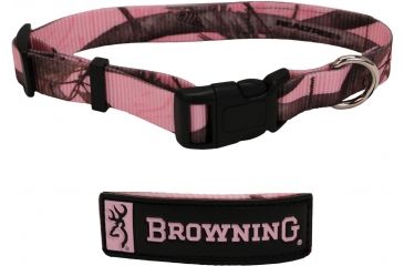 Image of Browning Adjustable Collar, Realtree Pink, 14in.-20in. 174274