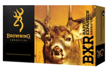 Image of Browning BXR 6.5mm Creedmoor 144 grain Rapid Expansion Matrix Tip Centerfire Rifle Ammo, 20 Rounds, B192100651
