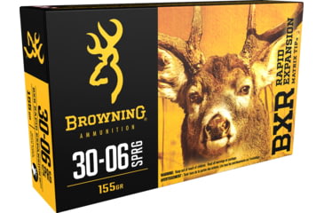 Image of Browning BXR .30-06 Springfield 155 grain Rapid Expansion Matrix Tip Centerfire Rifle Ammo, 20 Rounds, B192130061