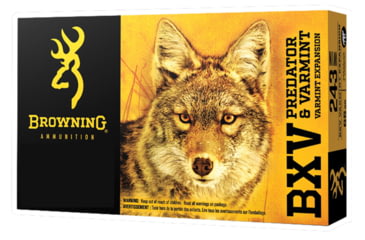 Image of Browning BXV .22-250 Remington 50 grain Polymer Tip Centerfire Rifle Ammo, 20 Rounds, B192322250