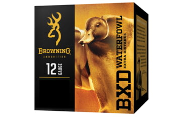 Image of Browning BXD Waterfowl 12 Gauge 3.5 in 1 1/2 oz #BB Centerfire Shotgun Shot Ammo, 25 Rounds, B193411240