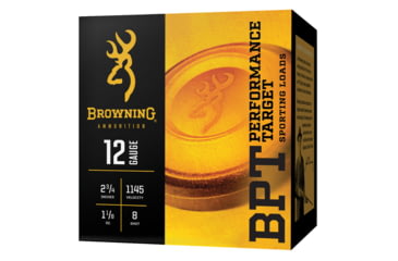Image of Browning BPT Performance Shotshell Loads 16 Gauge 2.75 in 1 oz #8 Centerfire Shotgun Shot Ammo, 25 Rounds, B193611628