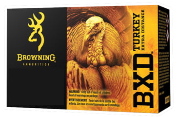 Image of Browning BXD Turkey 20 Gauge 3 in 1 1/4 oz #5 Centerfire Shotgun Shot Ammo, 10 Rounds, B193912035
