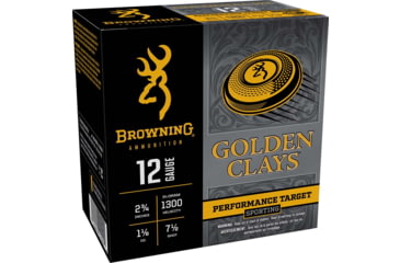 Image of Browning Ammo Golden Clays 12Gauge 2.75 1 1/8oz 7.5Shot 25 Per Box/10 Case, BGC12SC7