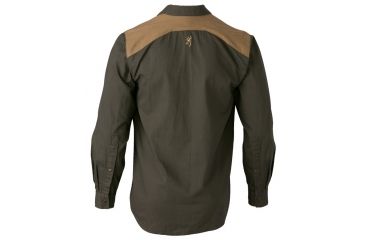 Image of Browning Austin Long Sleeve Shirt,Loden/Taupe,3XL 3010666406