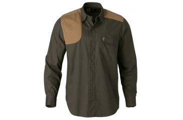 Image of Browning Austin Long Sleeve Shirt,Loden/Taupe,3XL 3010666406