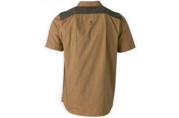 Image of Browning Austin Short Sleeve Shirt,Taupe/Loden,2XL 3010657805