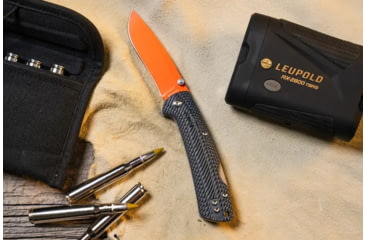 Image of Browning Back Country Folding Knife, 3in, D2 High Carbon Steel, Drop Point, G10 Handle, N, 3220524