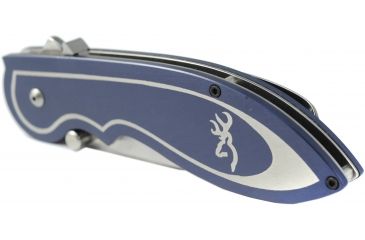 Image of Browning 355 Backdraft Assisted Open Knife - Blue 