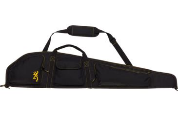 Image of Browning BG Buck Mark Logo Shotgun Gun Case w/Sling, 52in, Black/Gold, 1419559902