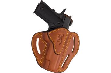 Image of Browning BG Multi-angle Belt Slide Holster, 1911-22/1911-380, Right Hand, Brown, HT-12904012