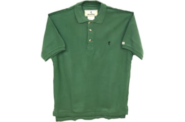 Image of Browning Bg Jr. Short Sleeve Buck Mark Polo Jr. Small Forest Green
