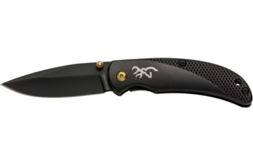 Image of Browning Bg Knife Prism Iii Folding Hunter 2.38'' Blade Black Alum