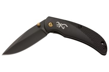 Image of Browning Bg Knife Prism Iii Folding Hunter 2.38'' Blade Black Alum