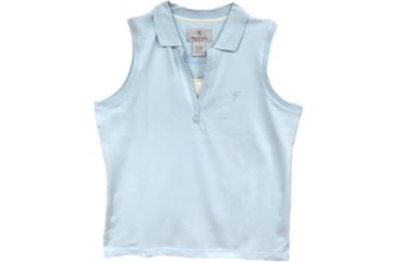 Image of Browning Bg Women's Sleeveless Polo Large Ice Blue