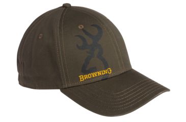 Image of Browning Big Buck Cap, Olive, One Size, 308198841