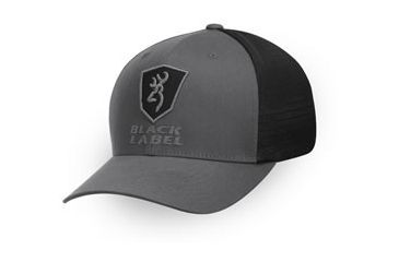 Image of Browning Black Label - Alfa Flex Fit Meshback Cap, Gray/Black, L-XL 308550894