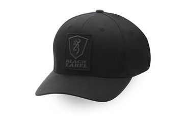 Image of Browning Black Label - Charlie Flex Fit Twill With Embroidered Patch, Black, L-XL 308552994