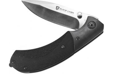 Image of Browning Black Label Checkmate Knife - Black w/ Silver Blade 320143BLO