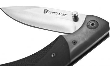 Image of Browning Black Label Checkmate Knife - Black w/ Silver Blade 320143BLO