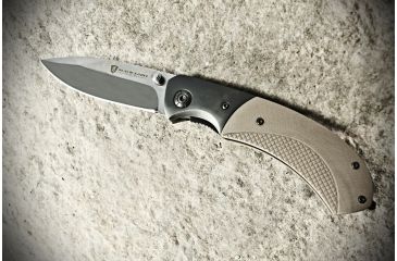 Image of Browning Black Label Checkmate Knife - Sand w/Silver Blade 320144BLO