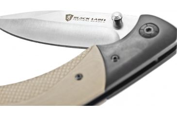 Image of Browning Black Label Checkmate Knife - Sand w/Silver Blade 320144BLO
