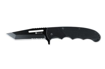 Image of Browning 100BL Black Label Hell Fire Folding Knife w/ Tactical Folding Blade 320100BL