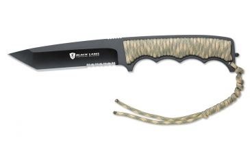 Image of Browning 117BL Black Label Stone Cold Tanto Cord Knife w/ Tactical Fixed Blade 320117BL