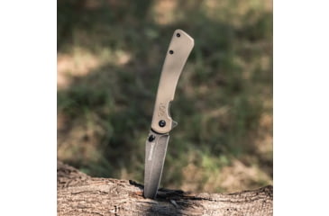 Image of Browning Branded Rock Field 3in Assisted Opening Folding Knife, 7Cr17Mov, Wharncliffe, G10 Handle, N, 3220512