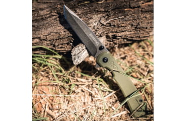 Image of Browning Branded Rock Field Assisted Opening Folding Knife, 3in, 7Cr17Mov, Tanto, G10 Handle, N, 3220507