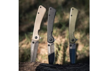 Image of Browning Branded Rock Field 3in Assisted Opening Folding Knife, 7Cr17Mov, Wharncliffe, G10 Handle, N, 3220512