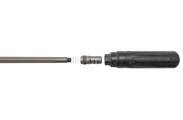 Image of Browning 001293094 Xeno Recoil Hawg Stainless Matte Stainless Steel M13x1.25 Thr