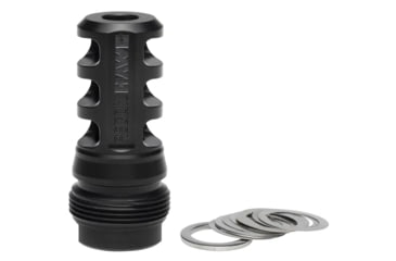 Image of Browning Xeno Recoil Hawg Muzzle Brake, .30 Caliber, M13x1.25, Matte, Black, 001293095
