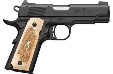 Image of Browning 1911-22 Compact Medallion Semi Auto Pistol, 22 Long Rifle, 3.58 in Barrel