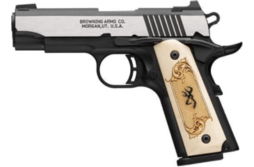 Image of Browning 1911-380 Black Label Semi Auto Pistol, 380 Auto, 3.58 in Barrel