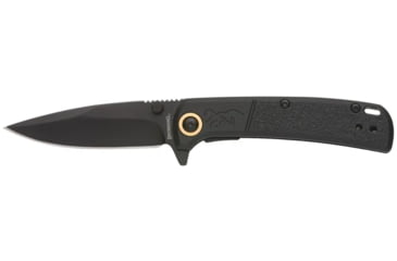 Image of Browning Buckmark Slim Folding Knife - Box, 2.75in, D2 High Carbon Steel, Drop Point, Black Polymer Handle, N, 3220541B