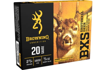 Image of Browning BSX 20 Gauge 3/4 oz 2.75in Sabot Slug Centerfire Shotgun Slug Ammo, 5 Rounds, B193112021