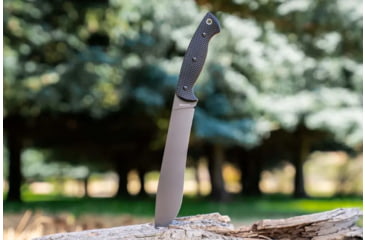 Image of Browning Bush Craft Camp Fixed Blade Knife, 9in, 3Cr, Bowie, Injection Molded Handle, Black, 3220259