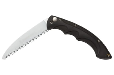 Image of Browning Camp Saw Folding Knife, 5.125in, 4116 Stainless, Saw, Back Contour-Molded Composite Handle, Black, 322922