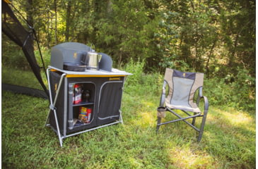 Image of Browning Camping Basecamp Cook Station, Black/Silver, 8549800