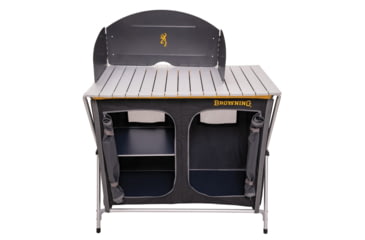 Image of Browning Camping Basecamp Cook Station, Black/Silver, 8549800