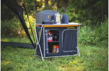 Image of Browning Camping Basecamp Cook Station, Black/Silver, 8549800