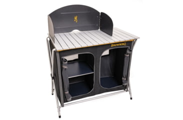 Image of Browning Camping Basecamp Cook Station, Black/Silver, 8549800