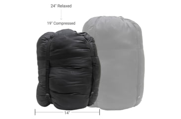 Image of Browning Camping Browning Camping Denali -30 Sleeping Bag, Charcoal/Gray, Regular, 4897911