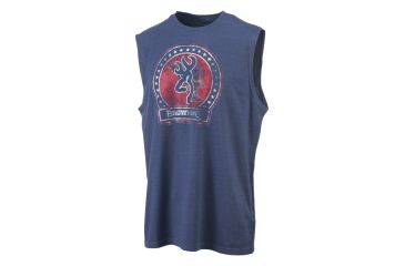 Image of Casual Youth Clark Muscle T-Shirt, Crown Blue