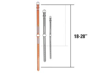 Image of Browning Collar,Perf,1in18-28in, Safety Orange, Large BPT1006