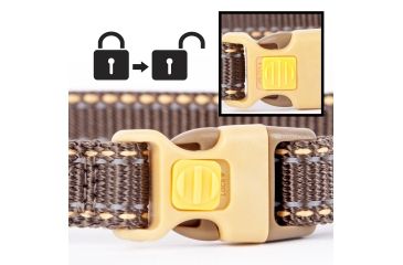 Image of Browning Collar, Webbing, 1in18-28in, One Color, Large BPT1003