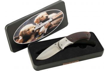 Image of Browning Collectible Puppy Tin and Knife 322824