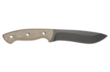 Image of Browning Desolation Fixed Blade Knife, 6in, 440-C, Drop Point, G10 Handle, Black, 3220517B
